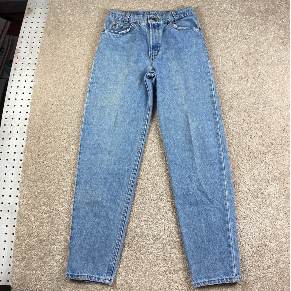 Levis 550 Student Vintage Orange‎ Tab Jeans Made in USA Blue W29 L32 40750-0299
